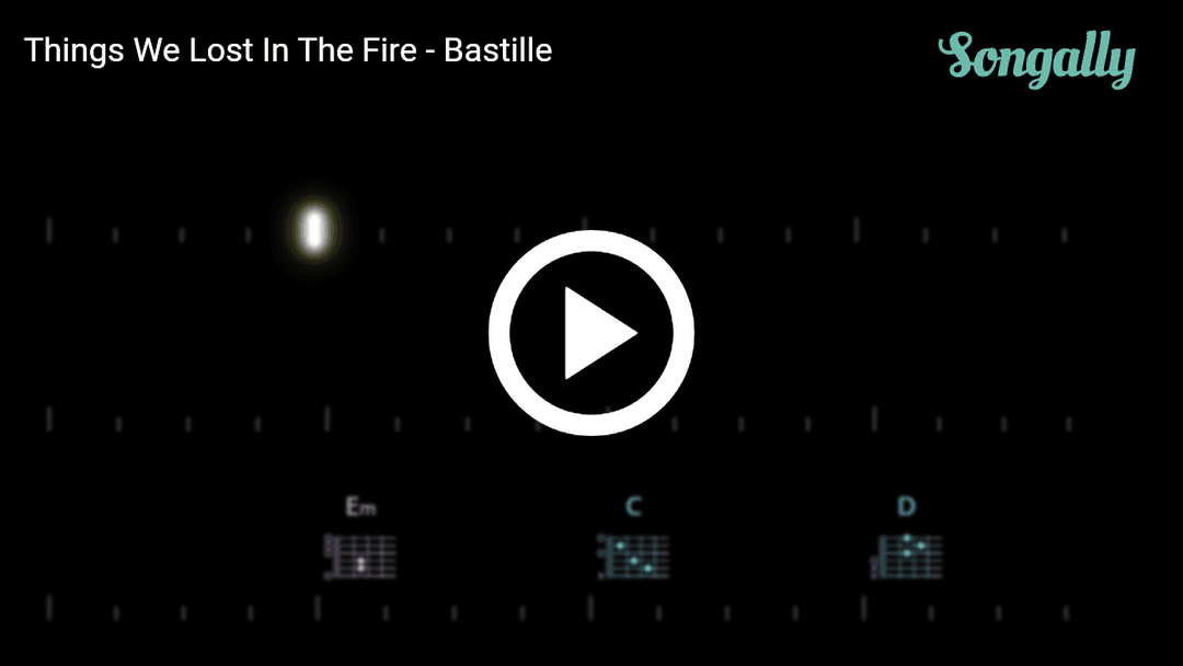 Play along with Things We Lost In The Fire