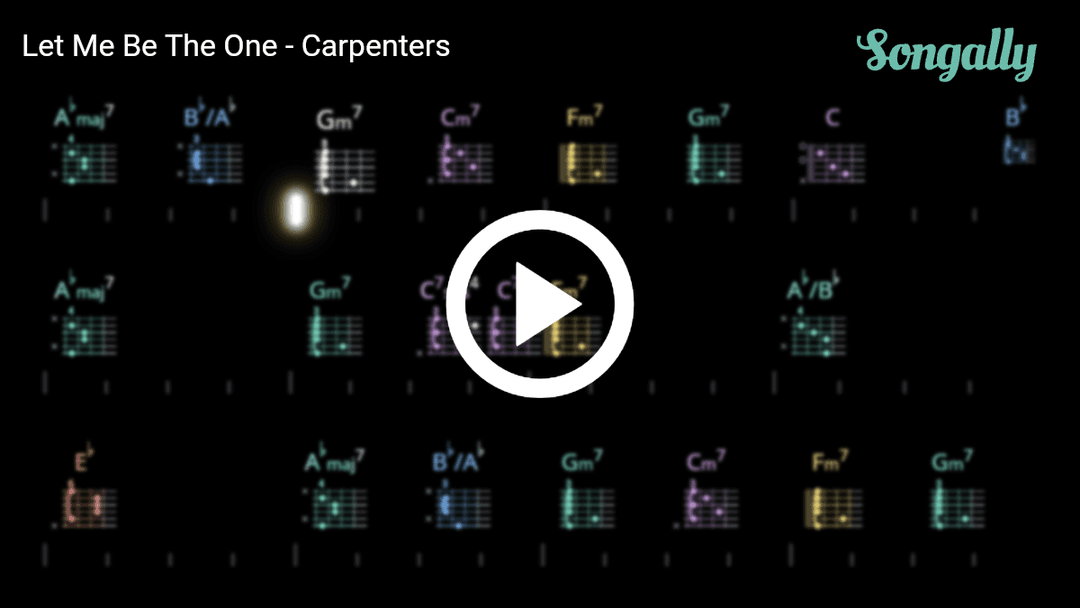 Play along with Let Me Be The One