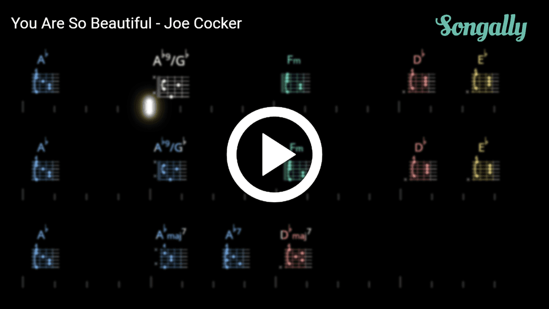 Play along with You Are So Beautiful