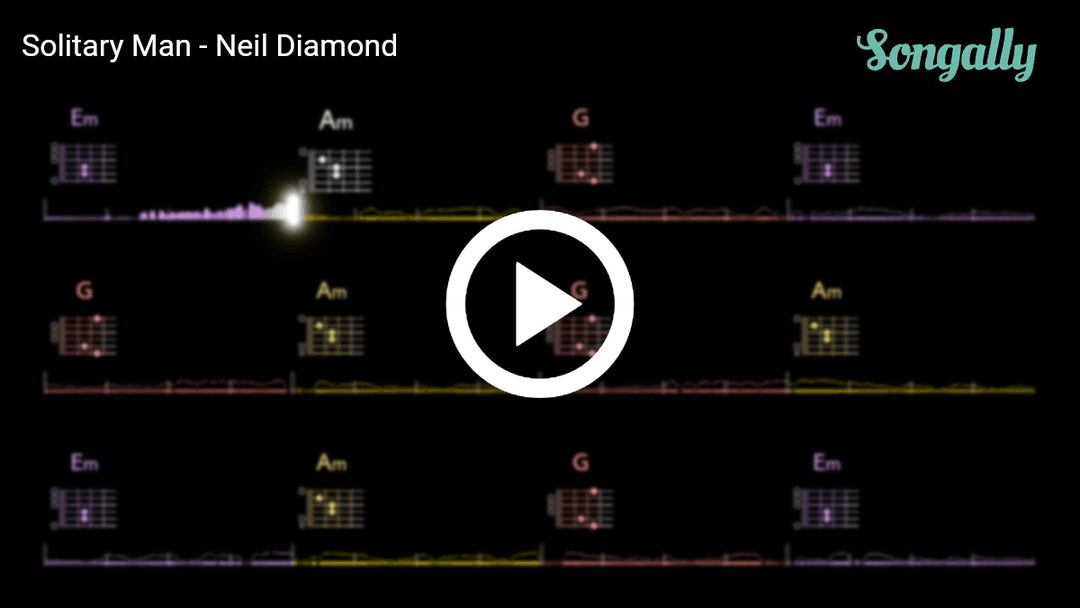 Play along with Solitary Man