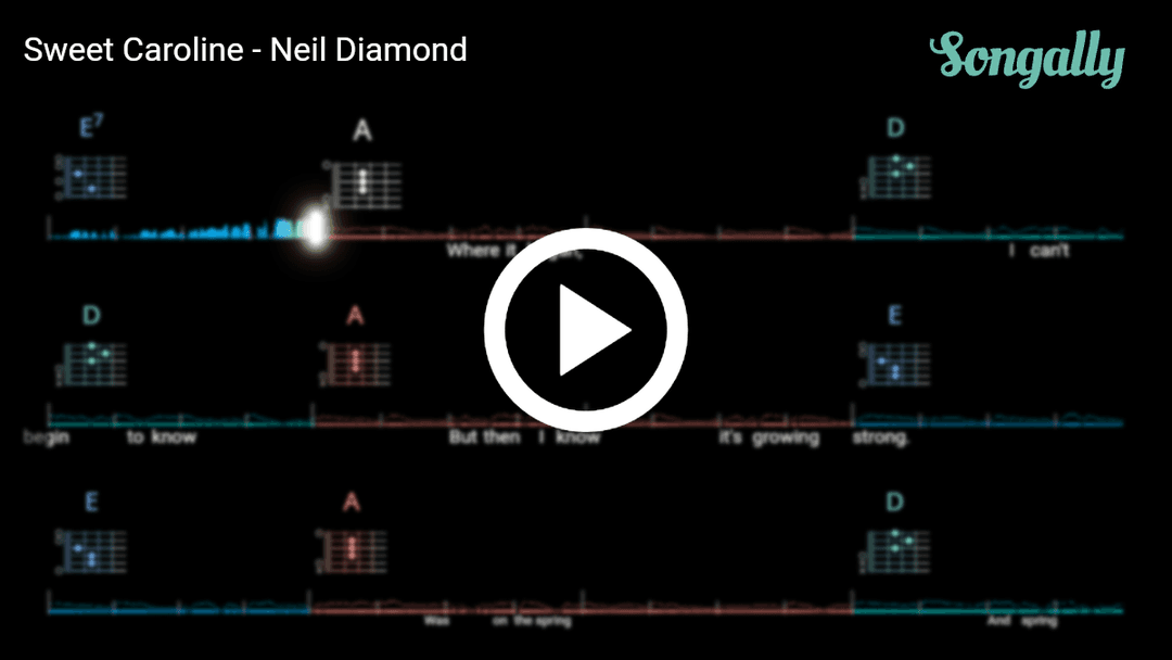 Play along with Sweet Caroline