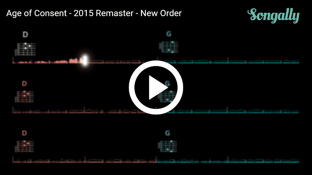 Play along with Age of Consent - 2015 Remaster