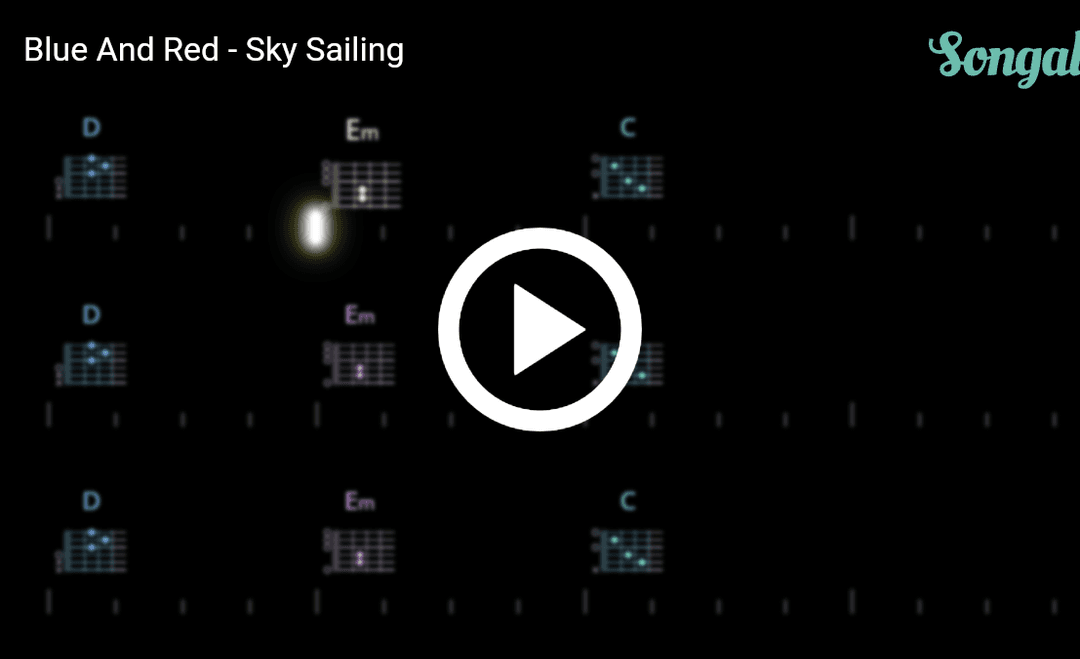 Play along with Blue And Red