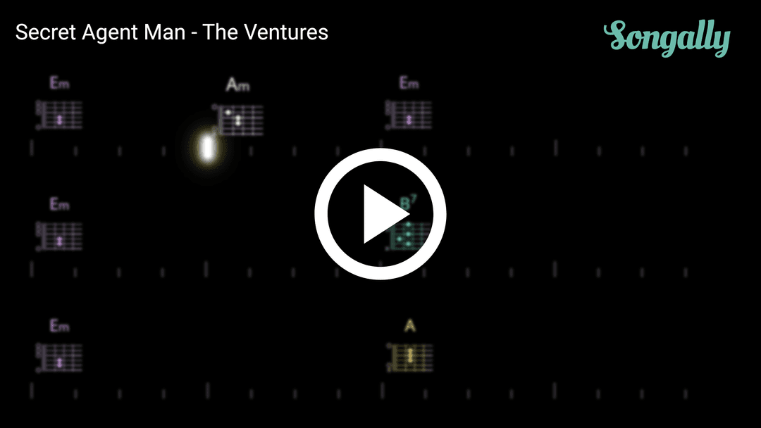 Play along with Secret Agent Man